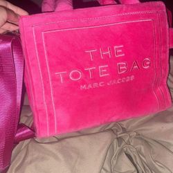 Pink Tote Bag