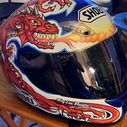 SHOEI Motorcycle Helmet  Troy Lee Design Dragon Size L 
