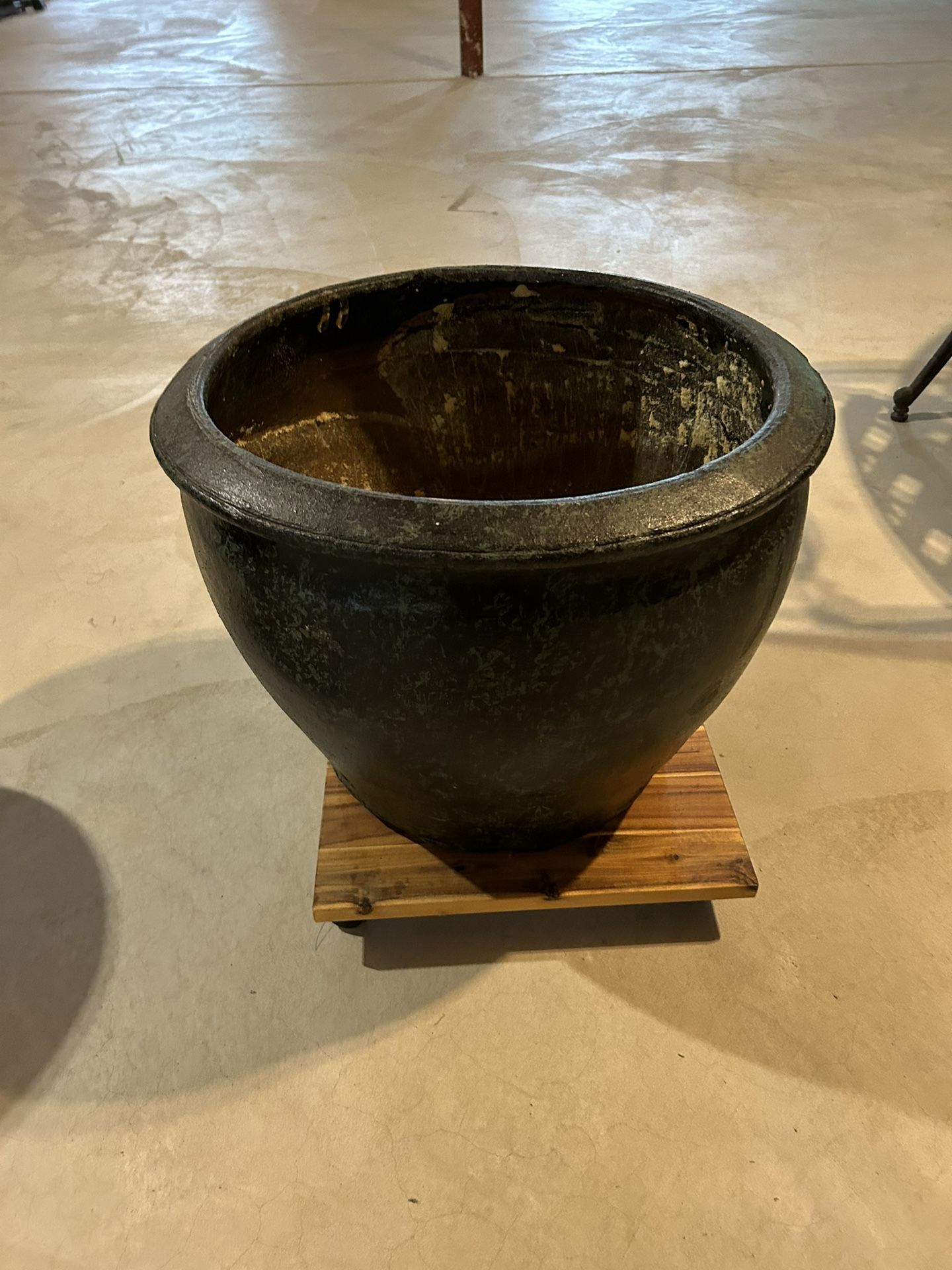 Very Large Ceramic Flower Pot