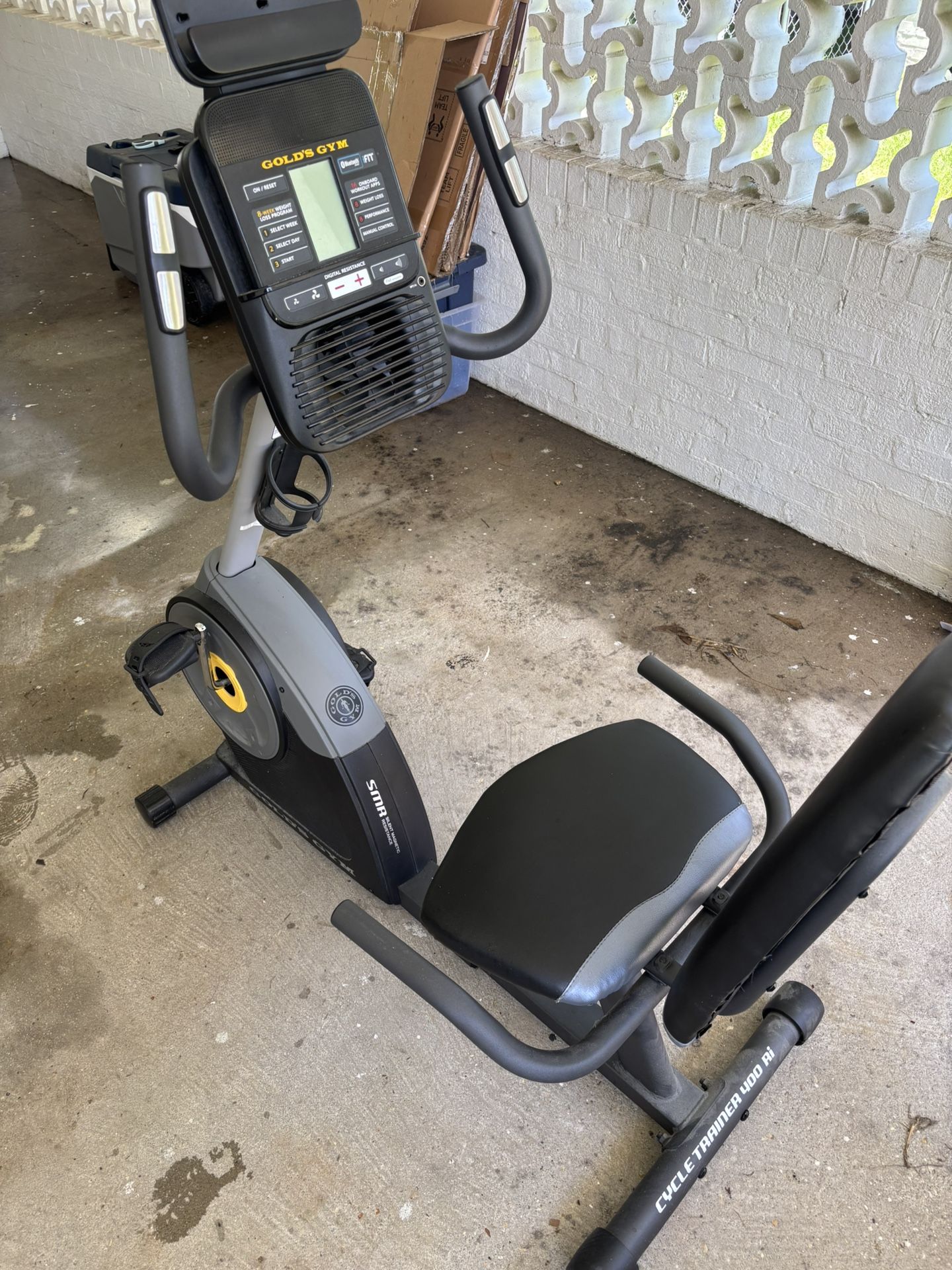 Golds Gym Stationary Bike 