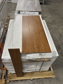 108 Boxes left 📦🤎  New Solid Strand Woven Bamboo Harvest Flooring (24.76 sq in a box)