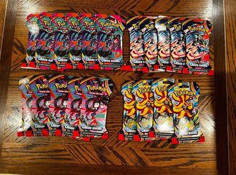 20x chaos rising sleeved booster packs