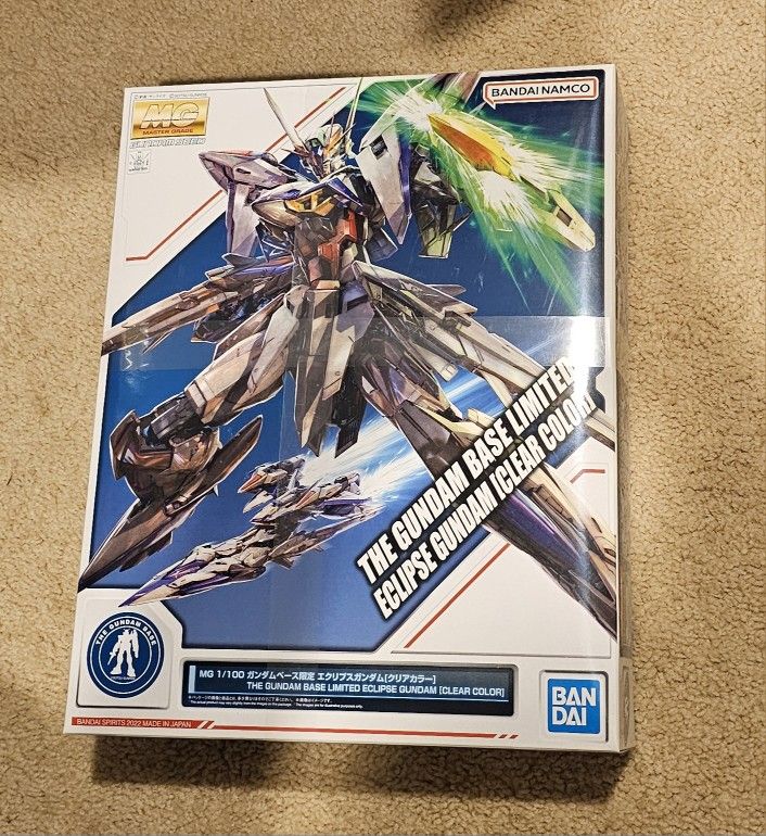 MG 1/100 THE GUNDAM BASE LIMITED ECLIPSE GUNDAM[CLEAR COLOR]