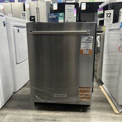 Kitchen Aid - 24” Wide Top Control Dishwasher In Stainless Steel 