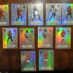 Bases Holos Football Cards 