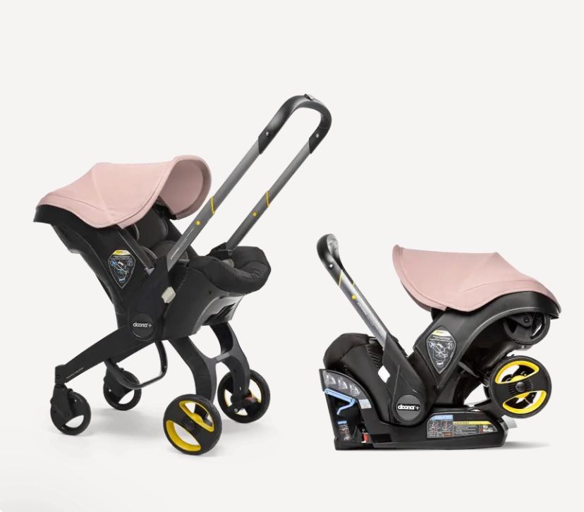 ✨ Doona Car Seat & Stroller – Pink Blush (Gently Used) ✨