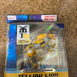 Voltron Legendary Defender Yellow Lion