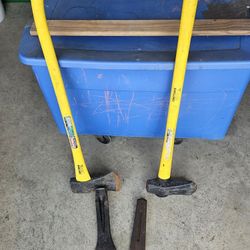 Wood/log splitting tools
