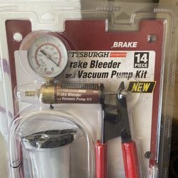 Brake Bleeder And  Vacuum Pump 