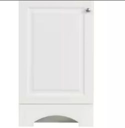 White vanity