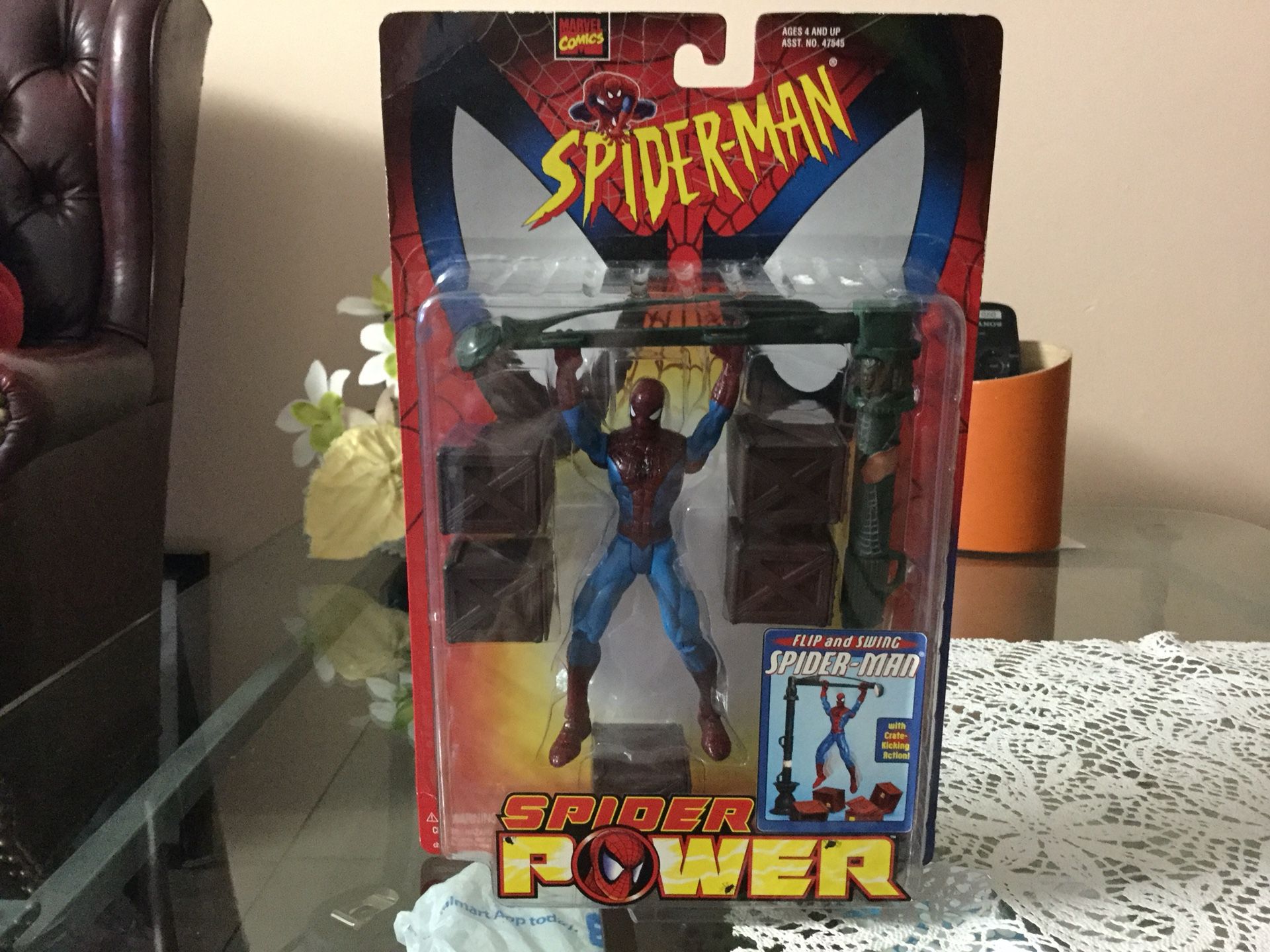 Spider-Man Spider Power Flip and Swing Spider-Man