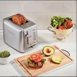 Cuisinart Custom Select 2-Slice Stainless Steel Toaster, Toasting 5 Bread Types