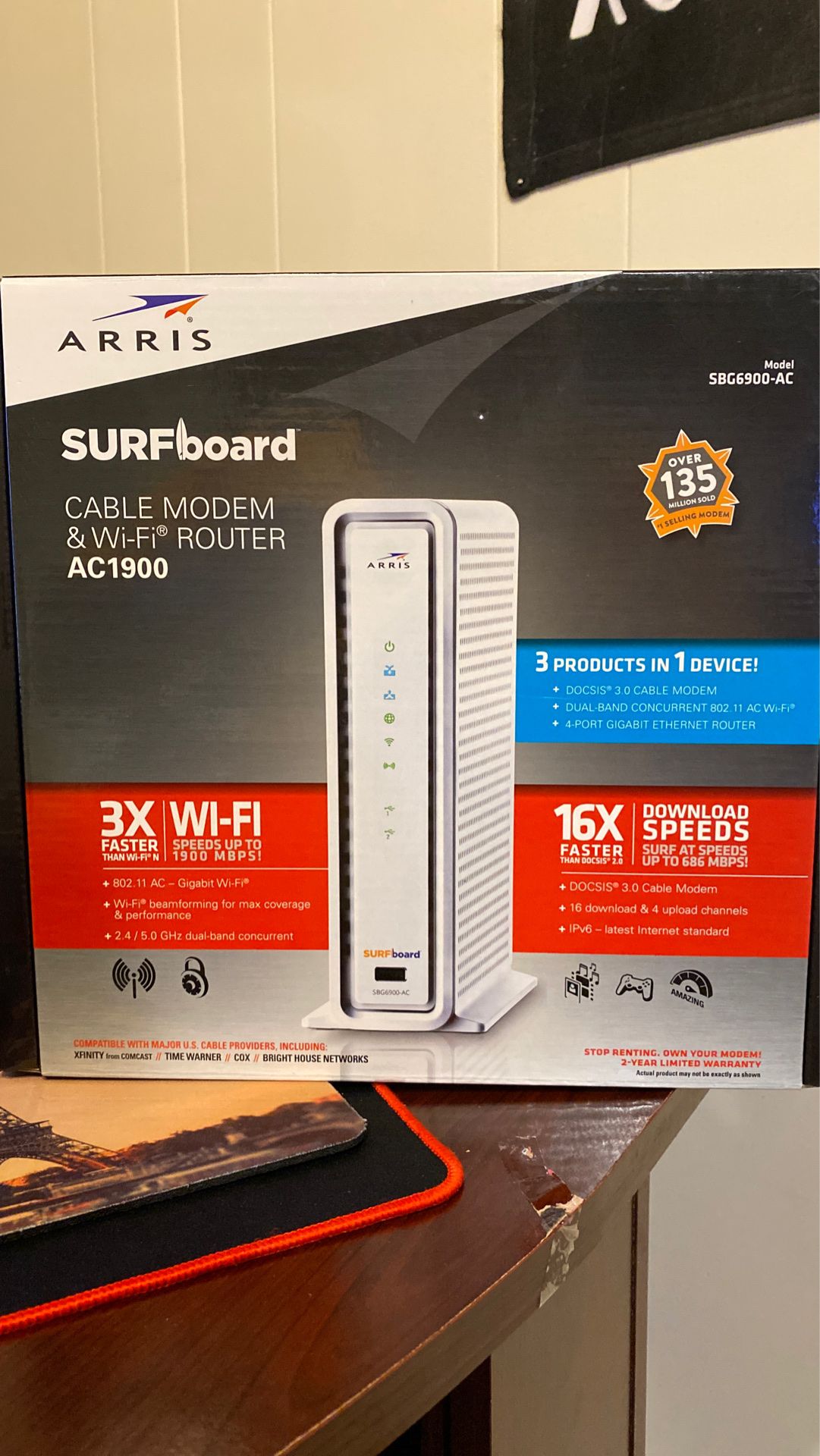 Arris Surfboard Modem & Router Xfinity Approved!