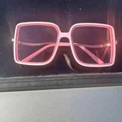 Pink sunglasses 