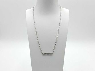 0.85 Dwt Lab Grown Diamond 6.5 Grams Pendant Chain Sterling Sliver Jg1225rzmia