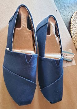 Alpargata Navy Recycled Cotton Canvas