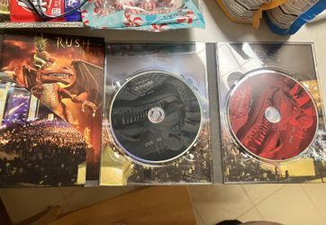 RUSH music DVD Live from Rio 2 Disc