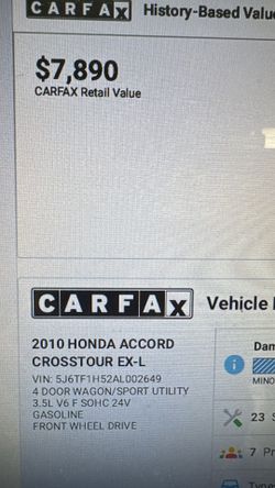 Honda accord crosstour  EX-L