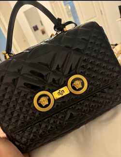 Black VERSACE Purse