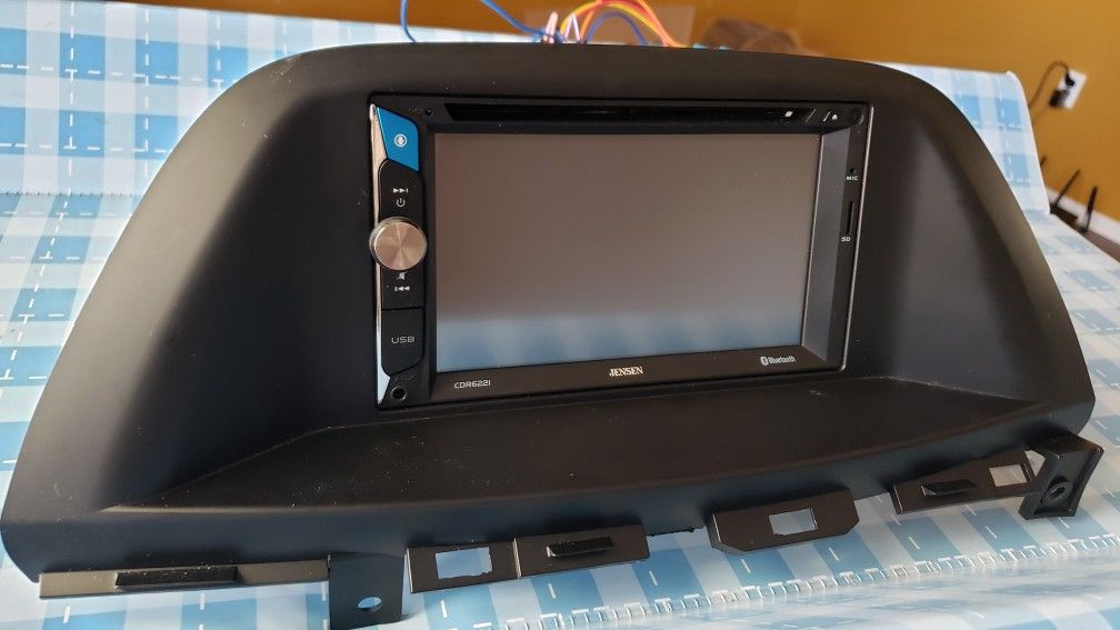 Jensen CDR6221 6.2 inch LED CD/DVD Touch Screen Bluetooth Double Din Car Stereo PART