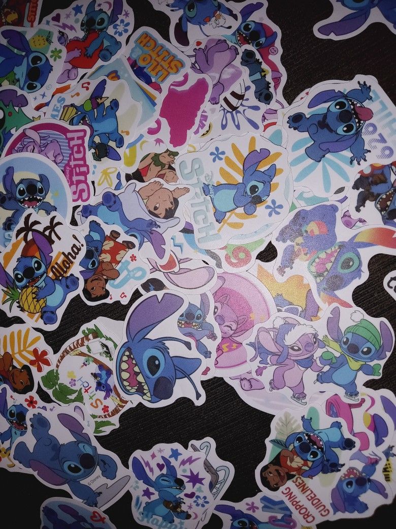 Stitch Stickers 1 To 1.5 Inch Stickers