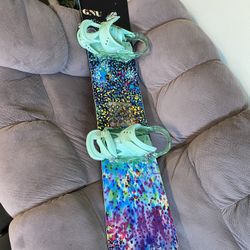 GNU B-NICE 154 w/Burton Stiletto Bindings