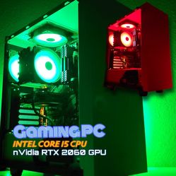 RTX Gaming PC 🔘 NZXT White ATX Case 🔘 Intel Core I5 CPU 