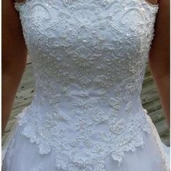 Brand New Oleg Cassini Wedding Dress Bridal Gown 