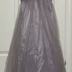 Cocomelody Column Floor Length Tulle Dress