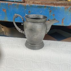 Simpson Pewter Cream Pitcher