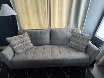 Gray Ashley Furniture Fabric Couch
