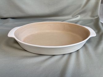 Pampered Chef Family Heritage Stoneware 14” Oval Baker