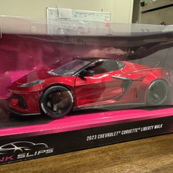Jada Pink Slips Liberty Walk 2023 Chevrolet Corvette 