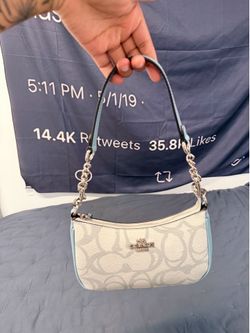 Blue Coach Purse