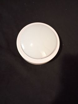 Round White Ceiling Light Fixture