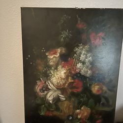 Dutch Floral painting. Original. 