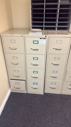 Filing Cabinets (4)