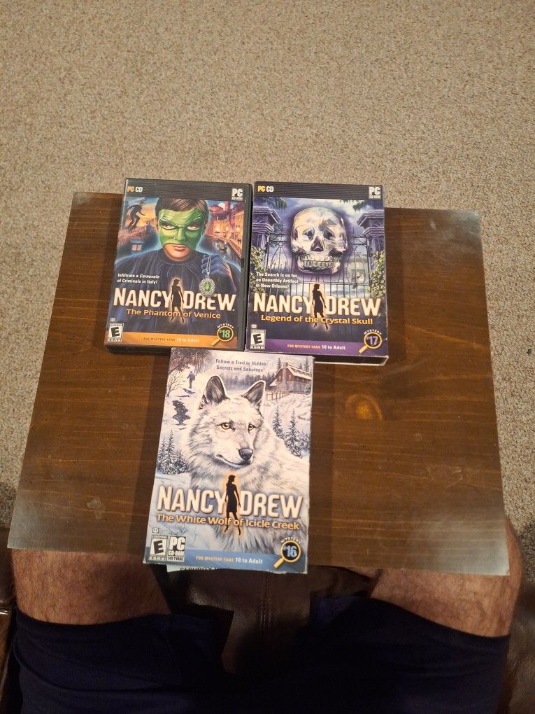 Nancy Drew PC GAMES!