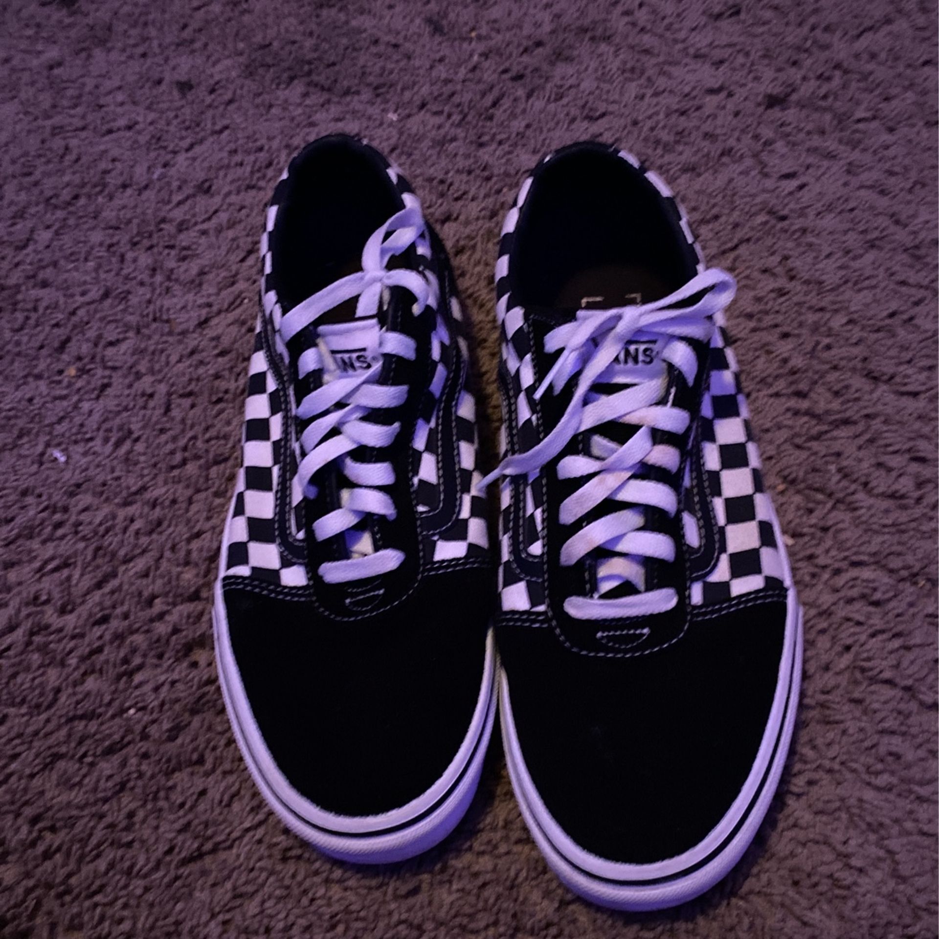 Checkerboard Vans