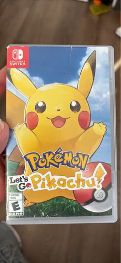Pokémon Let's Go Pikachu Nintendo Switch