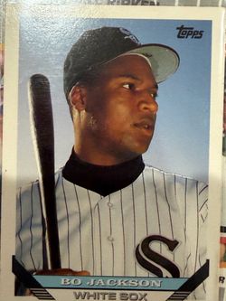 Topps Bo Jackson Chicago White Sox Baseball Card