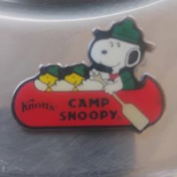 Vintage Camp Snoopy Knots Berry Farm  Magnet