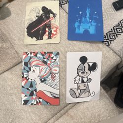 Limited Disney Art Postcards