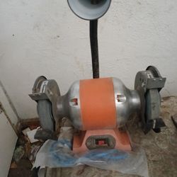 2 Wheel Grinder With Home Made Srand