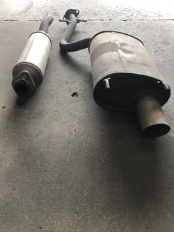 MUFFLER Lexus IS 300 OEM CATBACK EXHAUST