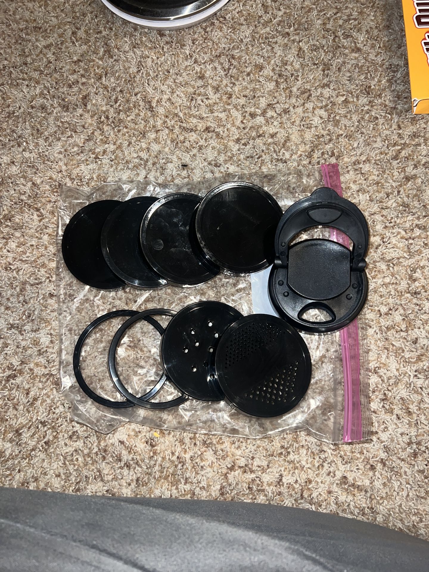 Ninja accessories including Small Hole Shaker Lid & Big Hole Shaker Lid