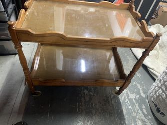 Old Fashion Rolling Cart