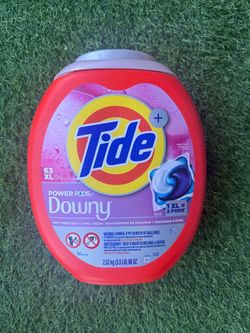 Tide Pods Downy 63 XL