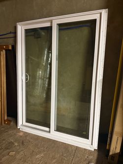 Sliding glass patio door