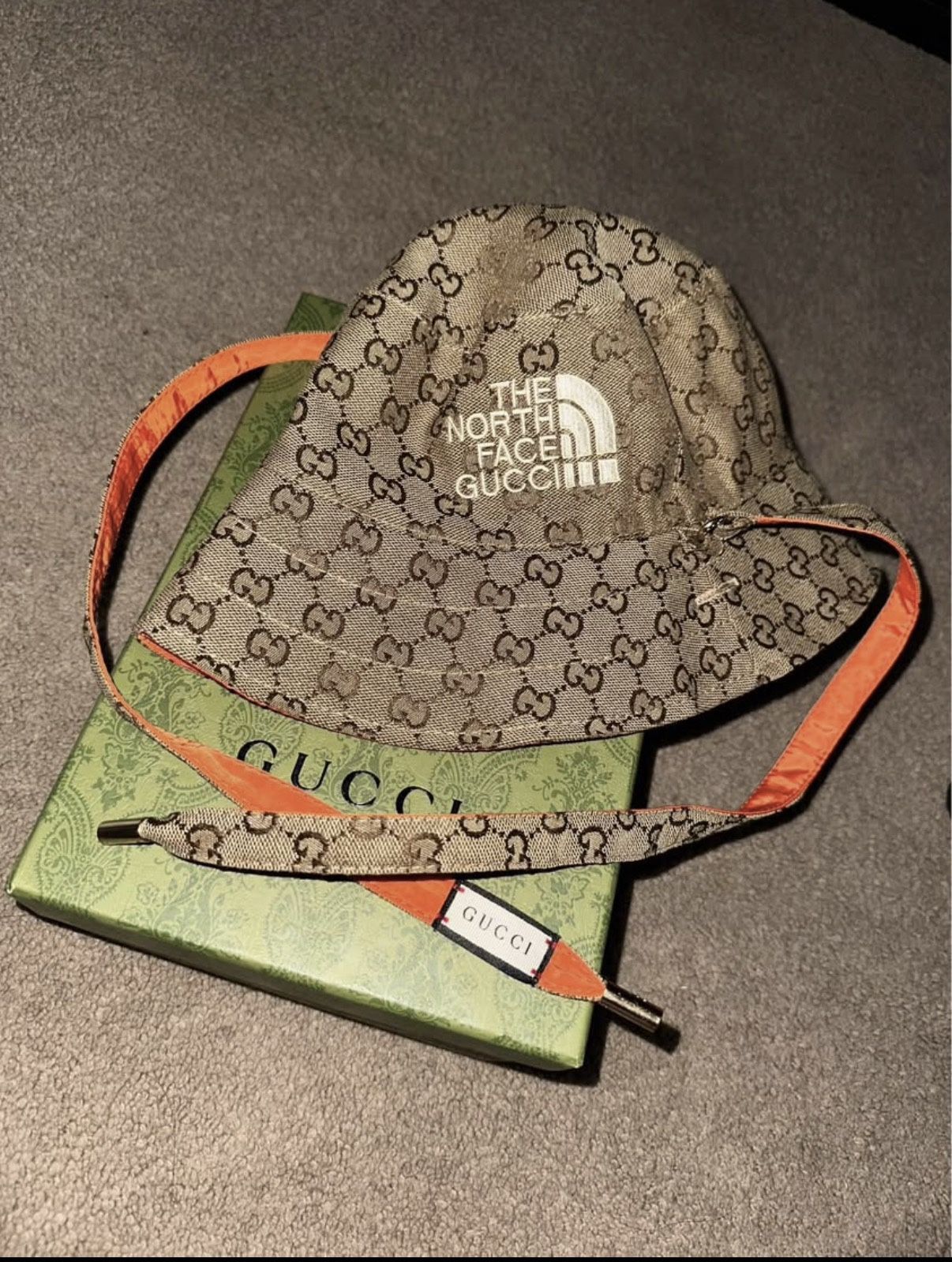 Gucci x The North Face GG Canvas Bucket Hat